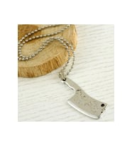 Satır Metal Kolye (Gümüş)
