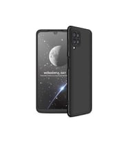 Samsung Galaxy M32 Uyumlu Kılıf Zore Ays Kapak (Siyah)