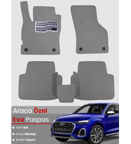 AUDİ Q5 (2017-2025) Uyumlu EVA Paspas Tam Set–Araca Özel,Su Geçirmez,Hızlı ve Kolay Montaj
