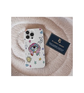 Samsung S21 Fe Uyumlu Aesthetic Göz Ve Yıldızlar Tasarımlı Şeffaf Kılıf