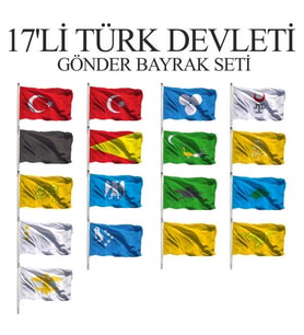 17'li Türk Devletleri Seti 70x105