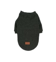 Pawstar Kedi ve KÜÇÜK Köpek Haki Triko Sweat 2XL Sırt43cm Göğüs58cm Boyun38cm
