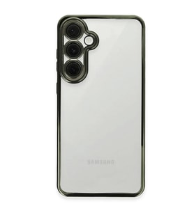 Samsung Galaxy S24 FE Kılıf Razer Lensli Silikon - Yeşil