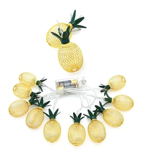 2m 10 Led Pilli 2 Kademeli Ananas Led Işık MZ6200-251