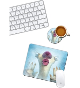 Ice Age Sid Mouse Pad ve Bardak Altlığı Set