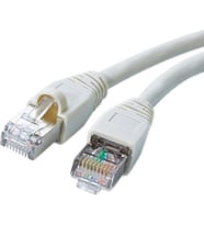 Cat630BF 30 Metre Cat6 Rj45 Lan Kablosu UÇLARI HAZIR TAKILI 100/1000 mbps Bilgisayar Modem İnternet Ethernet Kablosu (BEYAZ, 30 Metre)