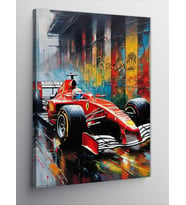 Kanvas Tablo Formula 1 Arabası