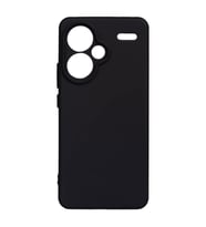 Xiaomi Redmi Note 13 Pro Plus 5G Kılıf Slim Soft Silikon Siyah