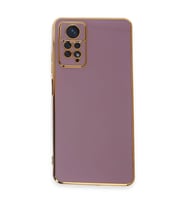 Xiaomi Redmi Note 12 Pro 4g Kılıf Volet Silikon - Mor