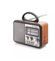 NNS NS-8897BT Bluetooth Nostaljik Radyo Hoparlör FM/AM/SW MP3 Çalar
