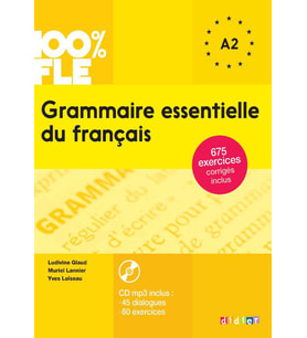 Grammaire essentielle du francais A2  Livre  675 Exercices + Downloadable Audios CD