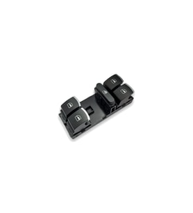 Seat Toledo 2005-2009 Uyumlu Sol Ön Kapı Cam Açma Düğmesi Takımı Dörtlü Krom Süslü 5k4959857a