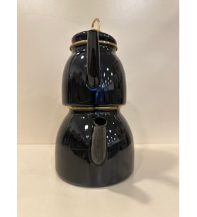ÇAYDANLIK EMAYE SİYAH ALTIN