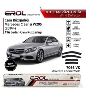 MERCEDES C SERİSİ W205 (2014>) 4'LÜ SEDAN CAM RÜZGARLIĞI