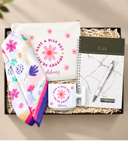 Kişiye Özel Defter & El Çantası & Kupa & Kalem & Fular Hediye Seti