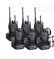 6 Adet Telsiz BAOFENG 999S ZT-V68 Telsiz