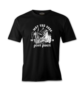 Viking Warrior Axe and Helmet  Siyah Erkek Tshirt