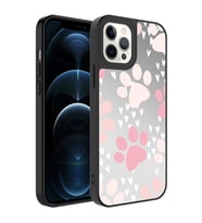 Apple iPhone 12 Pro Max Kılıf Aynalı Desenli Kamera Korumalı Parlak Zore Mirror Kılıf Pati