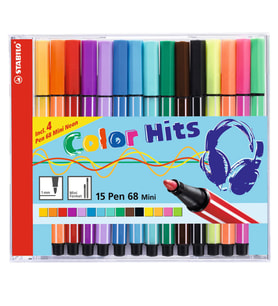 Stabilo Pen 68 Mini Cd 15 Renk 668/15-021