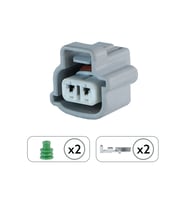 Su Motoru Ve Yan Sinyal Soketi 2 Pin Kablosuz