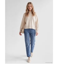 LCW Jeans İndigo Straight Fit Kadın Jean Pantolon
