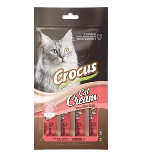 Crocus Somonlu Krema Kedi Ödülü 4x15g