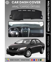 TOYOTA COROLLA E140 (2007-2013) Torpido Örtüsü Ön Göğüs Koruma Araca Özel Çatlamayı Önler Kaymaz