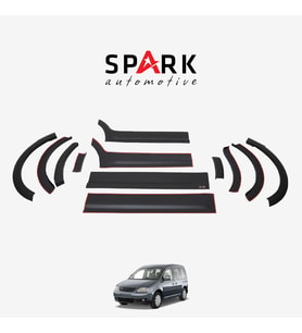 Volkswagen Caddy 2010-2015 Yıl Aralığı Uyumlu Kısa Şase Sol Sürgü Dodik Seti 12 Parça