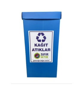 70 Litre Geri Dönüşüm Atık Toplama Kutusu, Çevre Dostu ve Pratik Kullanım