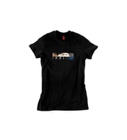 Ünisex Özel Tasarım Baskı Atatürk T-Shirt / Derin Mavi (Siyah)