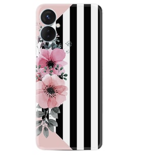 Tecno Spark 9T Kılıf Resimli Desenli Baskılı Silikon Flowers 4 1390