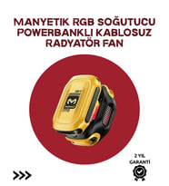 Northcity Akıllı Dijital Kontrollü Soğutucu - AI & Standart Mod, 7 Kanatlı Fan Tasarımı, Sessiz Soğutma