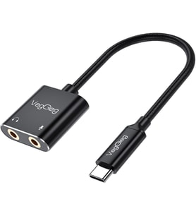 Type-C Ses Kartı 3.5mm Kulaklık ve Mikrofon Girişli