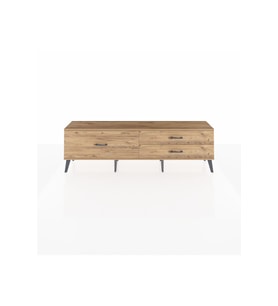 Arges TV Ünitesi 3 Çekmeceli  176x30x51 Antrasit-Çam