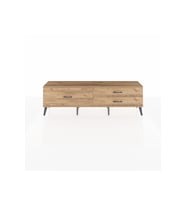 Arges TV Ünitesi 3 Çekmeceli  176x30x51 Antrasit-Çam