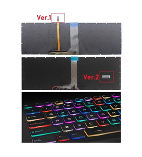 MSI GL75 Leopard 10SFK Klavye V1 Işıklı (RGB)