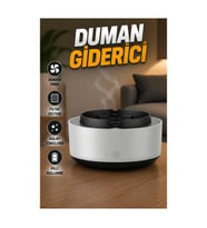 Sensörlü Elektronik Duman Giderici Küllük – Çıkarılabilir Tepsili Pilli Tasarım
