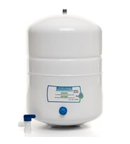 Ars Su Arıtma Metal Su Tankı 2.8 Gallon 10 lt Metal Tank Vanası (Beyaz)
