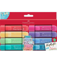 FABER CASTELL PASTEL RENKLER 8'li FOSFORLU KALEM 46