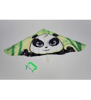ÇOCUK STATİK UÇURTMA 2 METRE İPLİ UÇURTMA PANDA ORAO MERİDYENDUKKAN (Mavi)