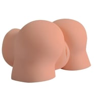 LilituShop 2 İşlevli 3D Realistik Kalça Suni Vajina Anüs - Bad Girl
