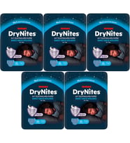 Drynites Emici Gece Külodu/Külot Bez Erkek 13+ Yaş (48-60KG) X Large 45 Adet (5PK*9)
