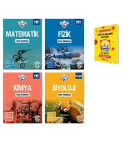 TYT IceBerg Matematik Fizik Kimya ve Biyoloji Soru Bankası 4lü Set