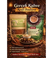 ÇareBurada 150 G Türk Kahvesi + Kaffka Menengiç Kahvesi 150 G