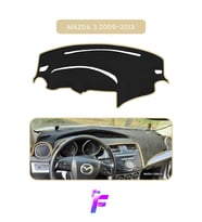MAZDA 3 (2009-2013) Araca Özel Torpido Örtüsü Ön Göğüs Kılıfı Tam Koruma Oto Aksesuar TD31