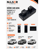 Nissan Qashqai Cam Düğme Ön Sağ 2014-2017
