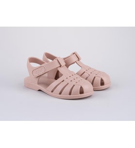 Igor S10288 Clasica Velcro Çocuk Sandalet Pudra