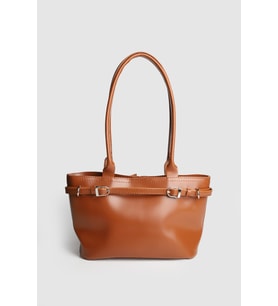 Lagraccio Paris Kadın Hane Vintage Baget Çanta (Taba)