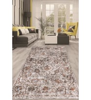 Dijital Kaymaz Taban Yıkanabilir Modern Renkli Salon Halısı Mutfak Halısı Yolluk ND-HT-706 (Çok Renkli)