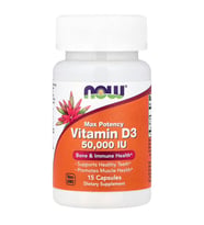 Vitamin D3 50.000 15 Capsules Bone & ımmune Health